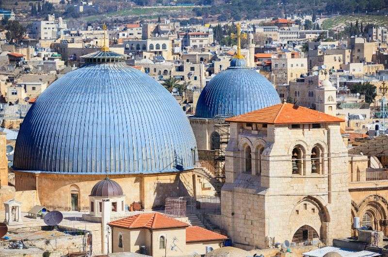 The Church of Holy Sepulchre in Jerusalem, Israel