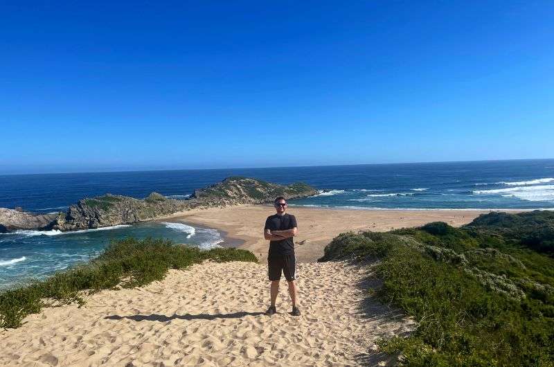 Robberg Nature Reserve hiking trail on Garden Route, South Africa