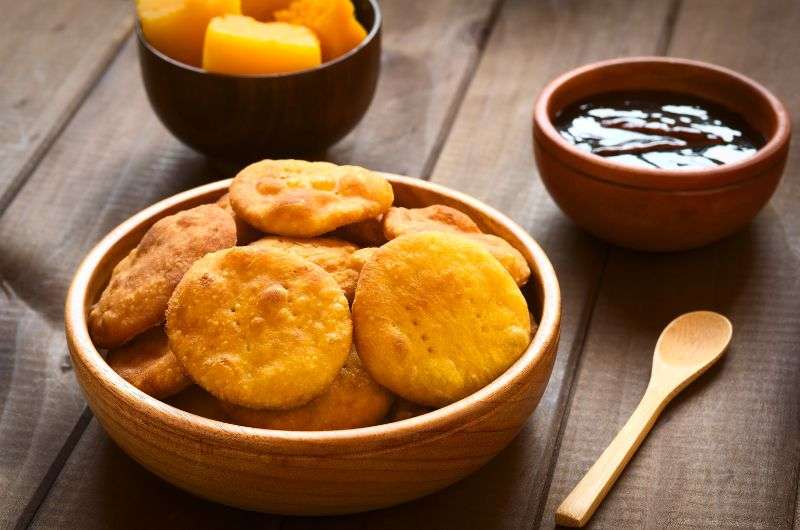 Sopaipillas, traditional food of Chile