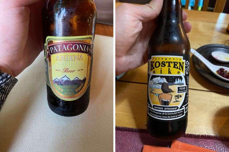 The Chilean beers, photos by Next Level of Travel