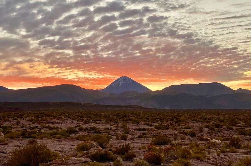 View of a volcano in Chile, photo by Next Level of Travel