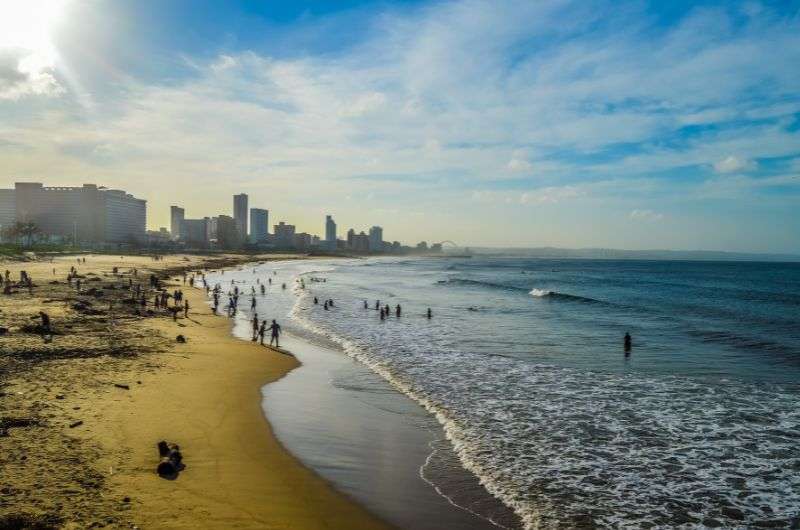 Durban Golden Mile in South Africa