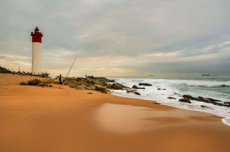 Umhlanga Beach in South Africa