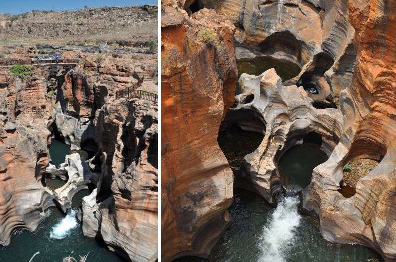 Bourke’s Luck Potholes in South Africa