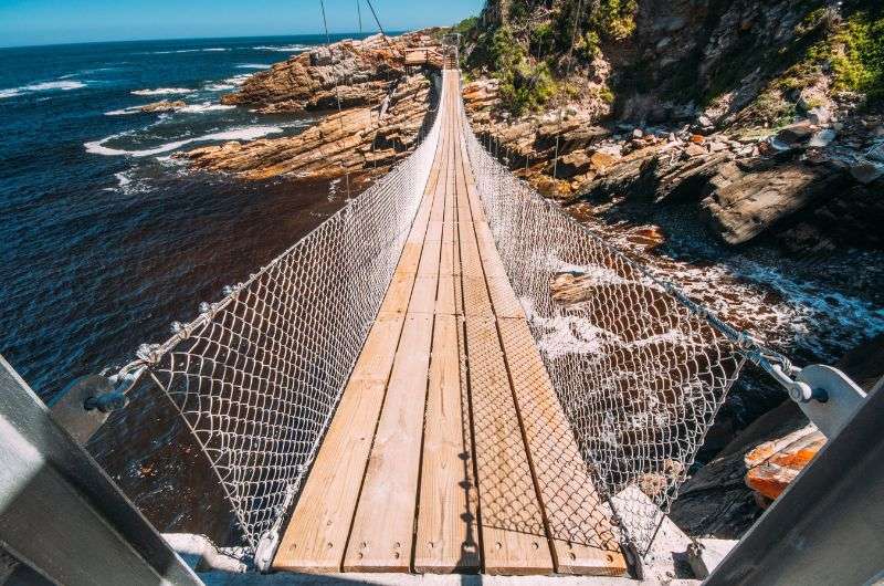 One of the bridges in Tsitsikamma National Park, South Africa