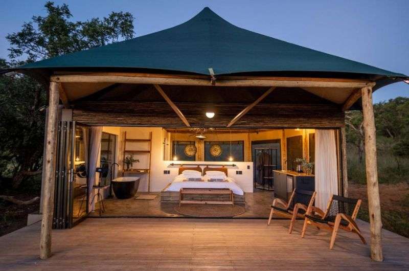 Sasi Busch Lodge Luxury Tented Camp—acommodation in Drakensberg, South Africa