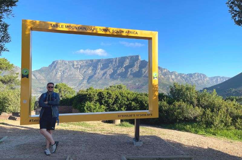 Visiting Table Mountain in Cape Town, South Africa