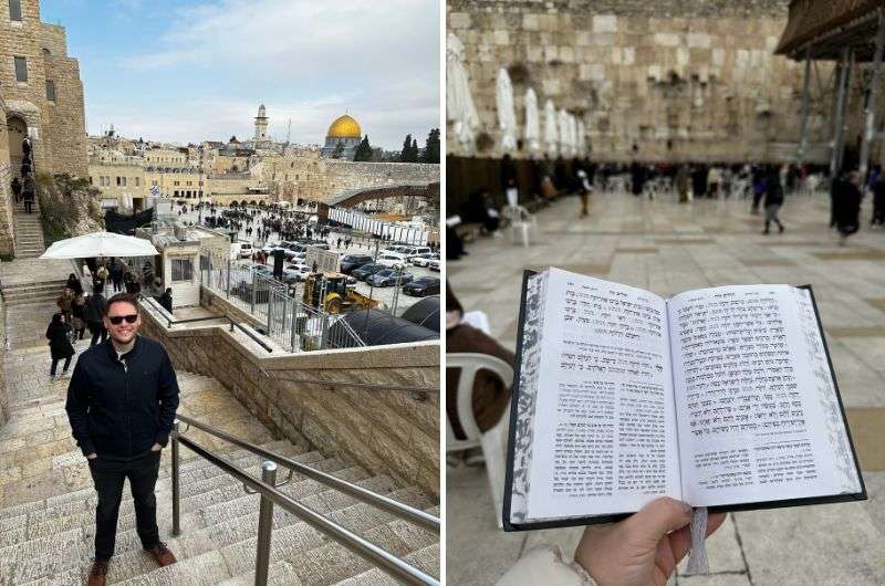 Visiting Western Wall in Jerusalem, Israel itinerary day 7
