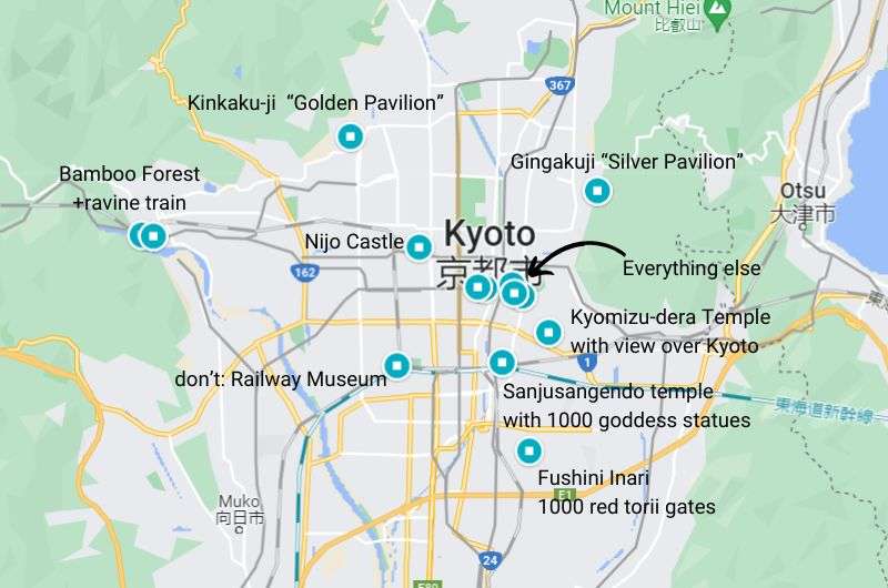 Kyoto, Japan, Map, History, Geography, & Points of Interest