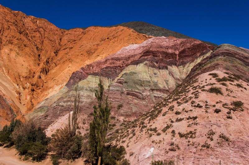 Cerro de los Siete colores in Argentina, itinerary