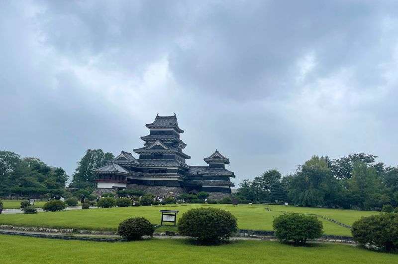 Visiting Matsumoto castle in Nagano, Japan