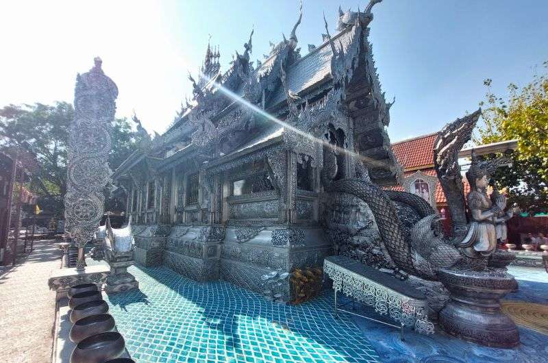 Silver Temple in Chiang Mai, Thailand
