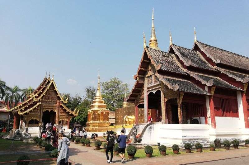 Wat Phra Singh, temple in Chiang May, Thailand