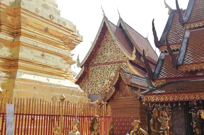 Wat Phra That Doi Suthep temple in Chiang Mai, Thailand