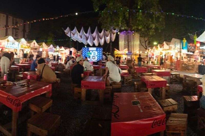 Lanna Square night market in Chiang Mai, Thailand, itinerary