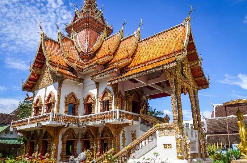 Wat Buppharam in Chiang Mai, Thailand