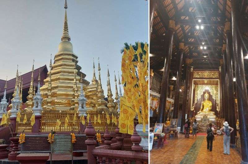 Wat Phan Tao in Chiang Mai, Thailand