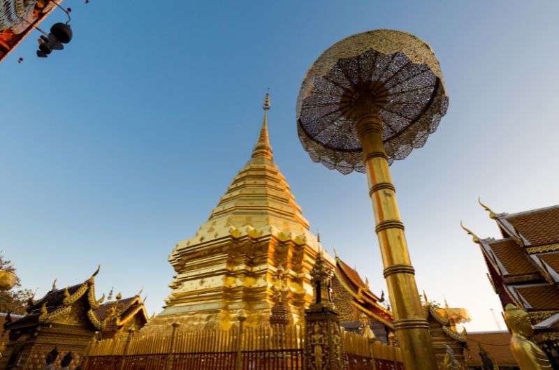 Wat Phra That Doi Suthep in Chiang Mai, Thailand