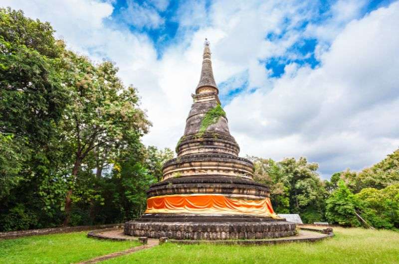Wat Umong Suan Buddha Dhamma in Chiang Mai, Thailand, itinerary