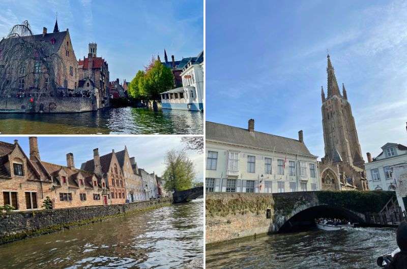 Bruges boat trip in Belgium, photos by Next Level of Travel