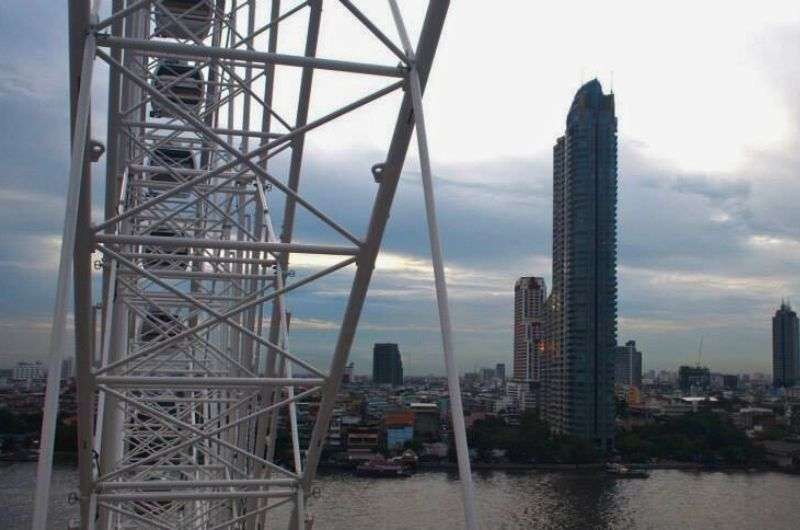 Ferris wheel in Asiatique in Bangkok, Thailand, itinerary by Next Level of Travel