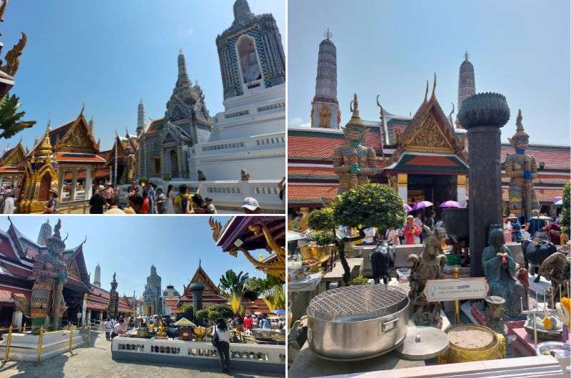 Walking around Grand Palace in Bangkok, Thailand, itinerary by Next Level of Travel