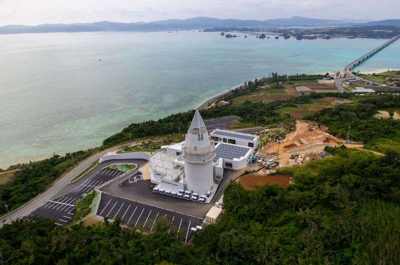 Kouri Ocean Tower in Okinawa, Japan