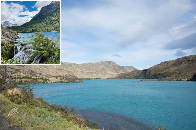 Laguna Azul in Patagonia, Argentina