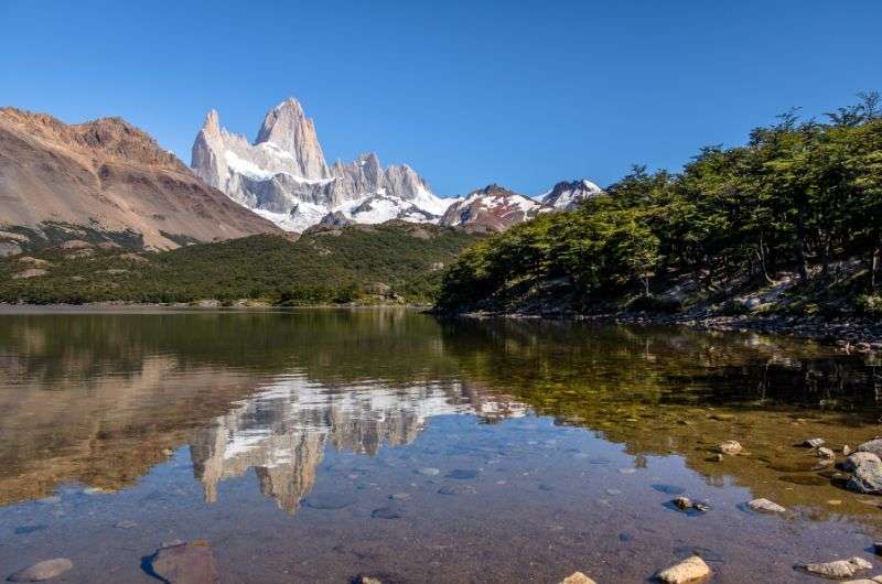 Laguna Capri in Los Glaciares National Park, Argentina