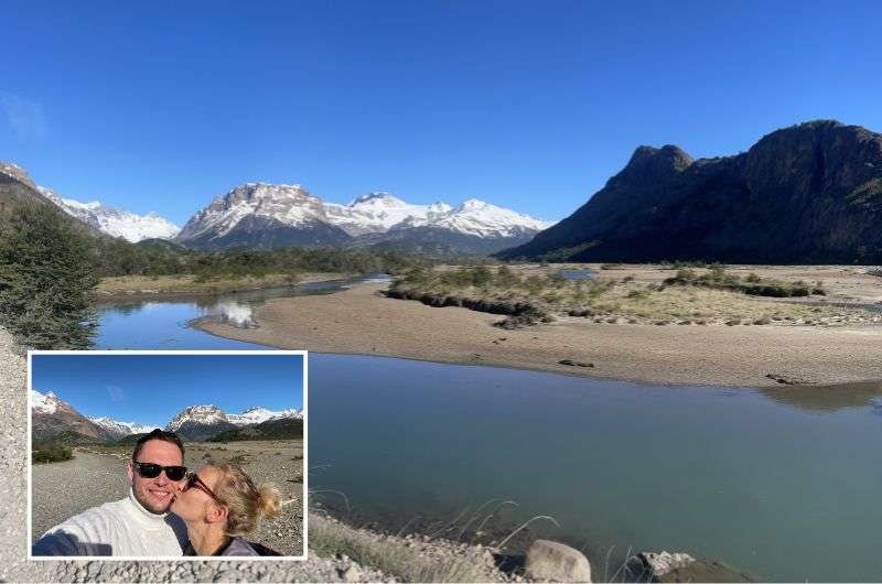 Tourists at the Laguna de los tres hike in Los Glaciares National Park, Argentina, photo by Next Level of Travel