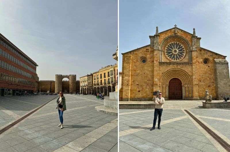 Plaza Mercado Chico in Ávila, itinerary, picture by Next Level of Travel