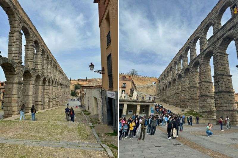 Segovia Aqueduct, photos by Next Level of Travel