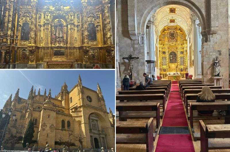 Segovia Cathedral from different angles, Spain, photos by Next Level of Travel