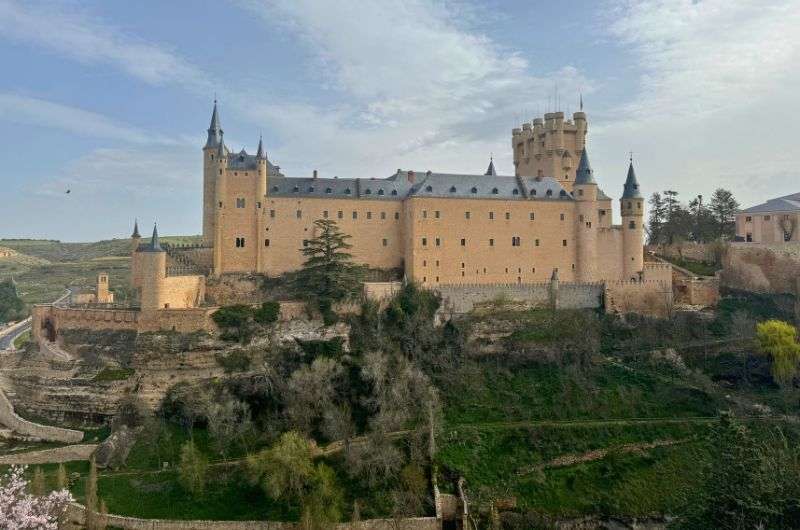 Alcázar view, Segovia, photo by Next Level of Travel