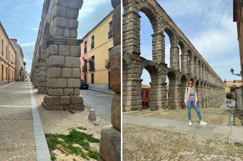 Aqueduct of Segovia, Spain, photos by Next Level of Travel