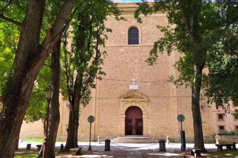 Sanctuary of Our Lady of Fuencisla in Segovia, Spain