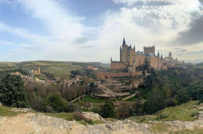 View of Alcázar in Segovia, itinerary, photo by Next Level of Travel