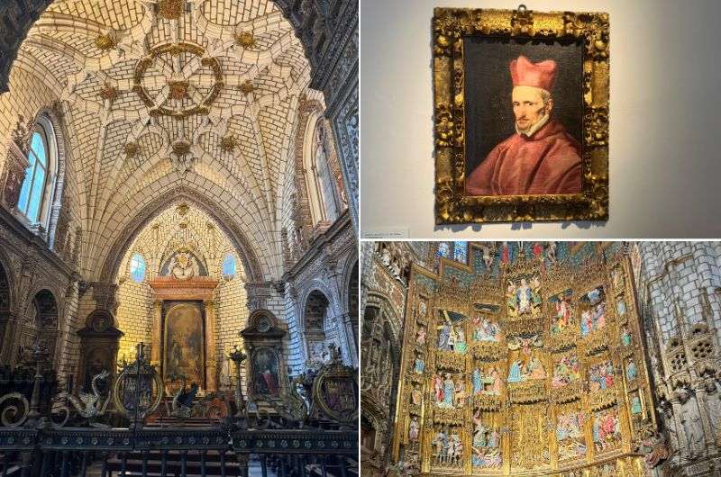 Interiors of the Toledo Cathedral in Spain, photo by Next Level of Travel