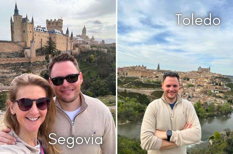 Toledo vs Segovia, photos by Next Level of Travel