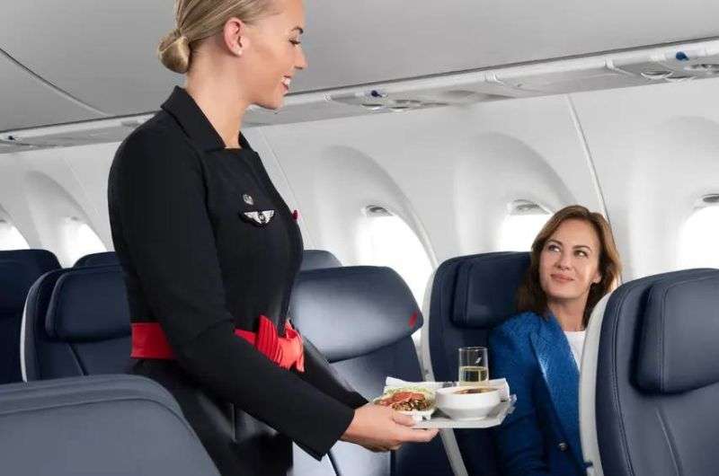 Flight attendant of Air France