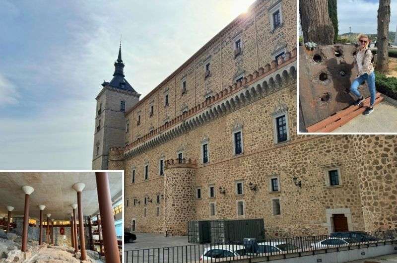 Alcázar castle in Toledo, itinerary, photo by Next Level of Travel