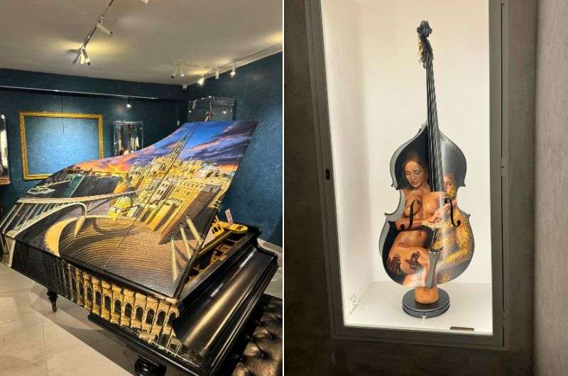 Instruments at Museo Cromática in Toledo, itinerary, photos by Next Level of Travel