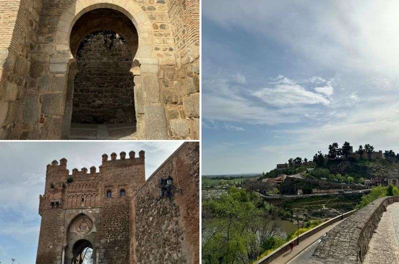 Walls and gates of Toledo in Spain, photo by Next Level of Travel