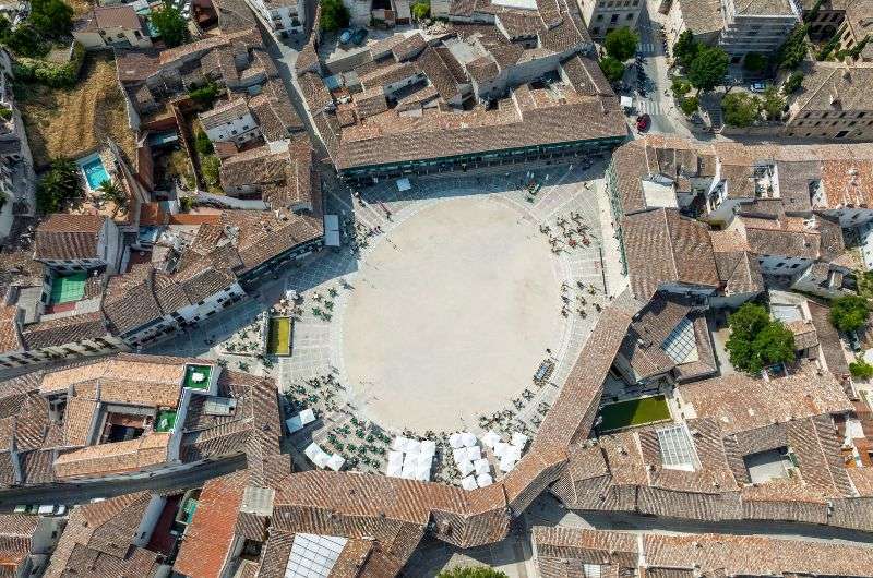 Bullfighting arena in Chinchón, Spain