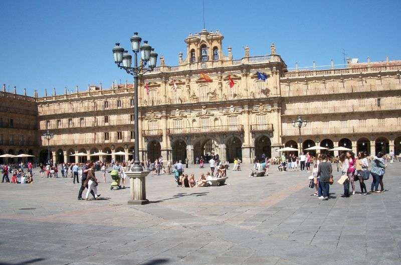 Plaza Mayor in Salamanca, Spain