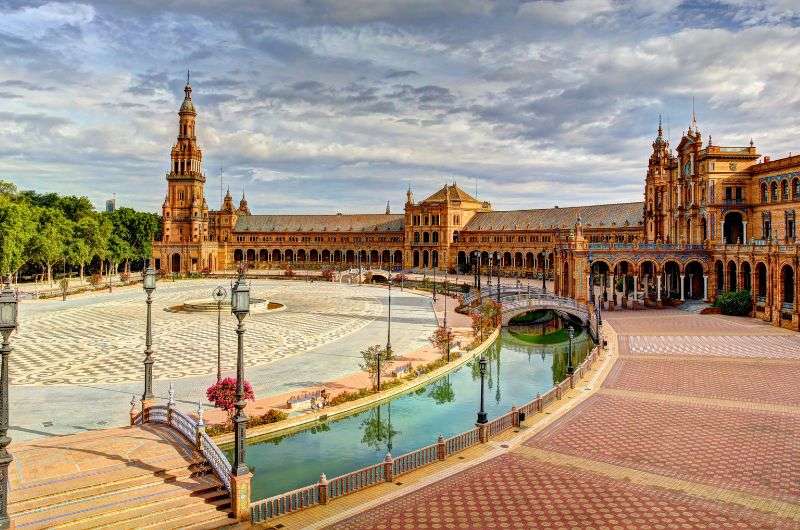 Sevilla, city in Andalusia, day trip from Madrid, Spain