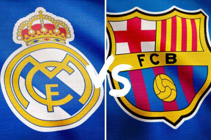 Rivality between Real Madrid and FC Barcelona, Spain