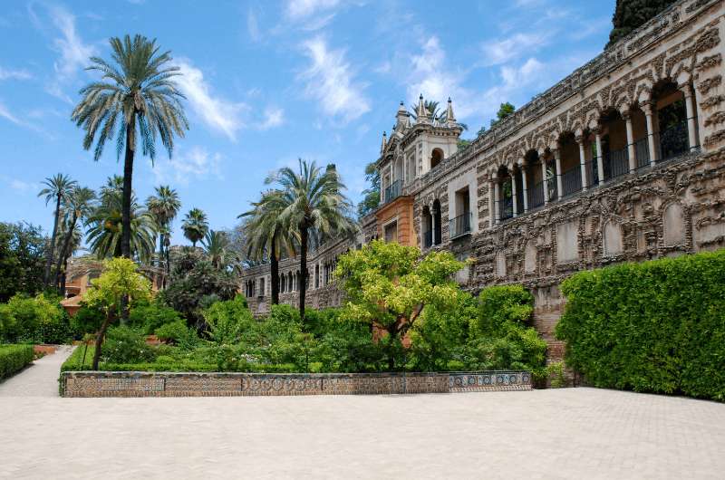 Alcazar of Seville, Spain itinerary