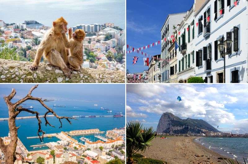 Gibraltar in Spain, itinerary