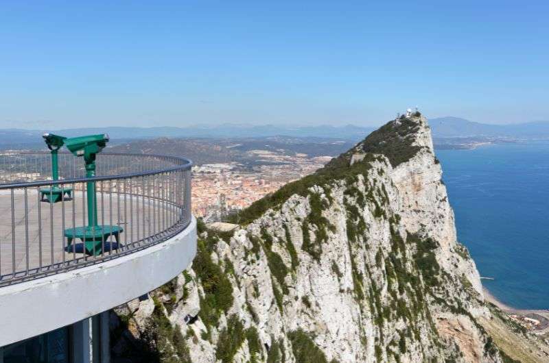 Gibraltar The Rock viewpoint